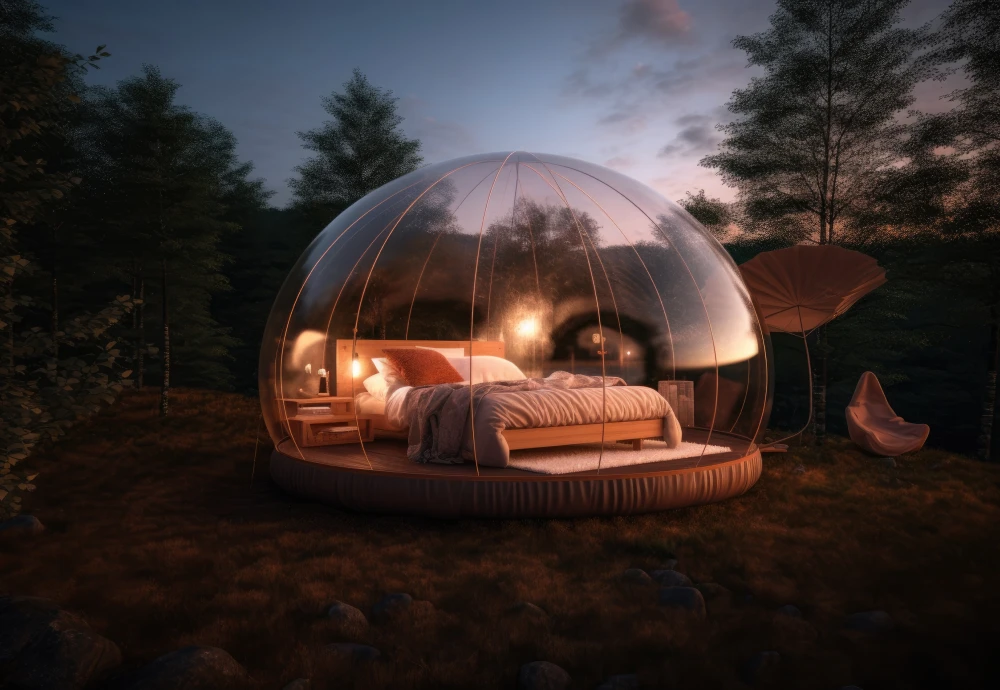 tent bubble room